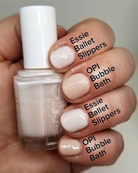 essie ballet slippers opi equivalent